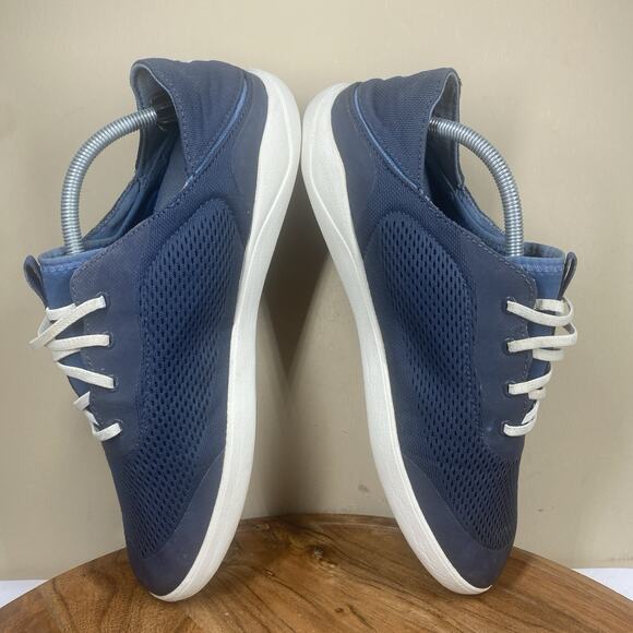 OluKai Moku Pae Mens Navy Blue Size 11 Slip On Boat Shoes 10472-DE18 main image 5